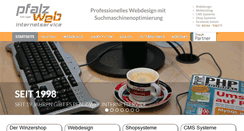Desktop Screenshot of pfalz-web.de